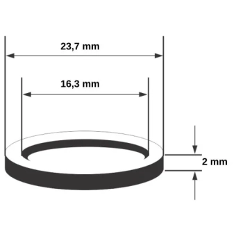 Паронитовая прокладка - 3/4"
