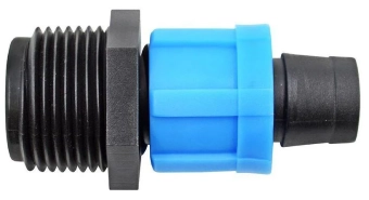 Коннектор для ленты D. 17x1/2" П UNITAPE