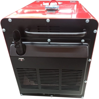 Дизельный однофазный малошумный электрогенератор мощностью 8-8,5kW, DG11000SE, GX NewLand 