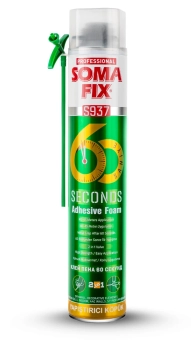 Клей пена SomaFix S937 2в1 60 секунд 750 мл