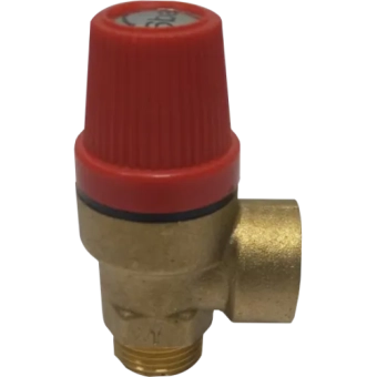 Предохранительный клапан 6 бар, MF - 1/2"x1/2"