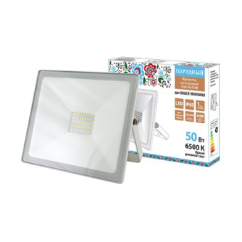 Прожектор  LED 50W СДО-04-050Н-Д 6500K