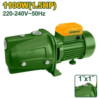 Насос центробежный для воды 220-240V 1100W (9m) 55m 63L/min; JDWPJA04 Jadever