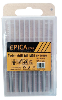 Сверло по металлу 1,5 мм, Epica Star