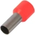 Изолированный наконечник втулочный e.terminal.stand.e10 - 12.red 10,0 кв.мм, красный