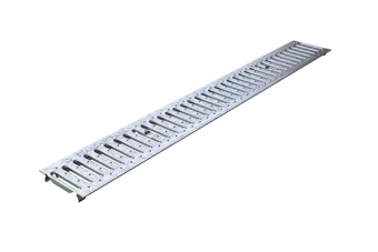 Решетка для лотка DN1000*136*15 max 3t из оцинкованной стали