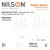 Розетка для передачи данных ALEGRA NILSON  RJ45 , белая