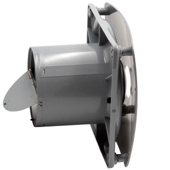 Вытяжной вентилятор для ванной Vent Europe FINE 100BD Grey Metal d.100 мм, серый, с обратным клапаном, тихий