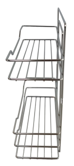Полка для ванной 2 яруса CHROME TEKNIKTEL