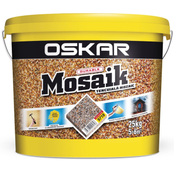 OSKAR Mosaik, Декоративная штукатурка 25 кг, 9718 