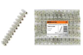 Зажим винтовой ЗВИ-100A 6-25мм 12пар TDM