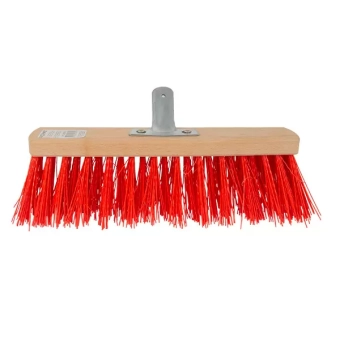 Щетка уличная 70см с пластиковым ворсом, металлическое крепление, без ручки