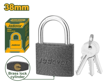 Железный навесной замок 38мм; Jadever