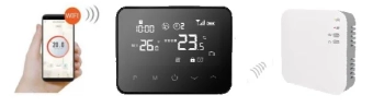 Программируемый термостат с радио управлением и Wi-Fi Hydro-S WT 20
