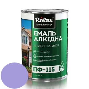 Срок Эмаль алкидная универсальная «ПФ-115», Лаванда, 2,8л; Rolax