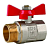 Кран шаровой ручка бабочка BASE MF 1/2"