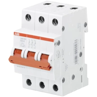 Выключатель нагрузки 3P 63A SHD203/63 ABB