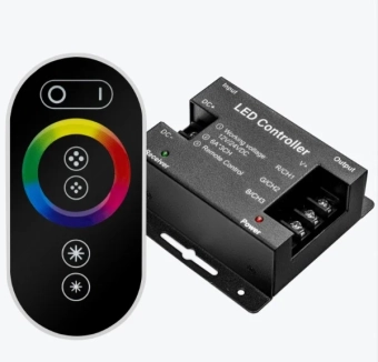 Контроллер для светодиодной ленты RGB с Touch-пульт DC12-24V, 18A, max 432W. IP20 PANLIGHT