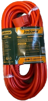 Удлинитель электрический, оранжевый (1 гнездо) сечением 3*1,5mm²; 25m; 10A-250V; JDEJAG06 Jadever