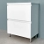 Шкаф напольный Trend белый матовый под умывальник Como/Moduo 600