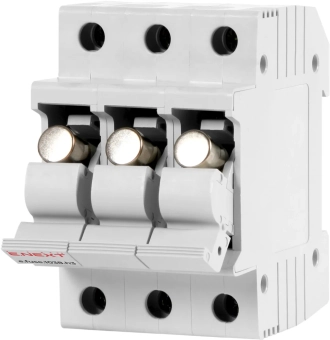 Держатель предохранителя на DIN-рейку e.fuse.1038.h3, для предохранителя 10х38, 3р, 32А