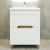 Шкаф напольный Etna белый матовый под умывальник Nomi Argo 600