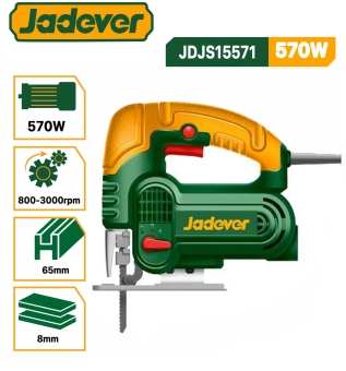 Лобзик электрический 220-240V 50/60Hz 570W 800-3000rpm; Jadever