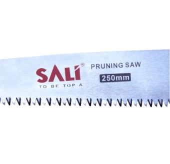 Ножовка садовая для обрезки кустов и деревьев, сталь 65Mn, 250 мм, ручка ABC/TPR, Sali
