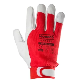 Монтажные перчатки из козьей кожи MODECO (10)