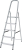 Лестница-Стремянка стальная с алюминиевыми ступенями 1130105, Новая Высота  