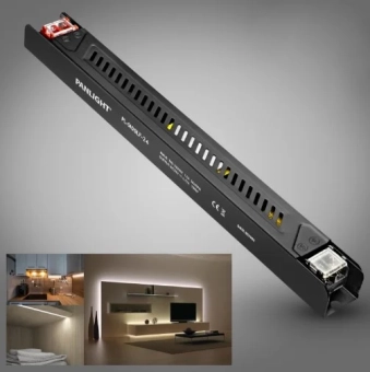 Блок питания Slim Linear 24V 100W 4.17A IP20 черный PL-S100FL-24