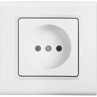 Розетка без заземления Linnera Viko by Panasonic. Белый