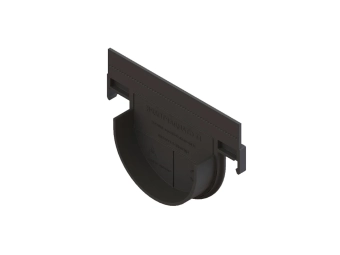 Заглушка к лотку водоотводному модернизированному PolyMax BASIC DN100 H120/H135