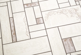 Виниловые Обои на Бумажной Основе - Ceramica 510-22 - Палитра 0.53 х 10.05 м