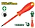 Отвертка изолированная для электротехнических работ 1000V Phillips (+) PH0; 75мм; Jadever