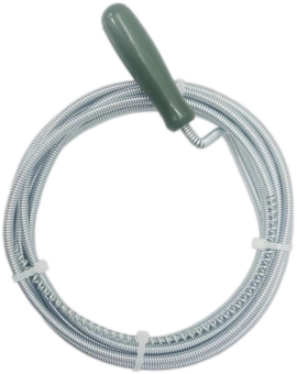 Тросс-змеевик для прочистки канализационных труб  3м/6мм; Jadever