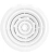 Осевой вытяжной потолочный вентилятор VentEurope CIRCLE 125 D125 White