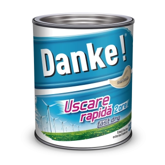 Эмаль Алкидная DANKE EXTERIOR 0,75 л, Цвет: белый