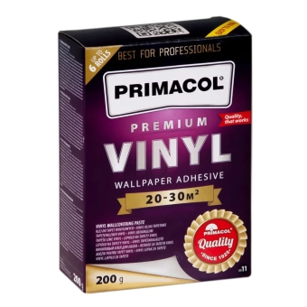 Профессиональный клей для виниловых обоев PRIMACOL PREMIUM Vinyl, 200 гр