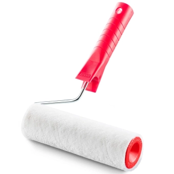 Валик VELUR 25см h.4мм d48мм с ручкой