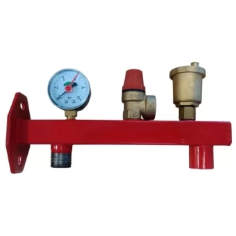 Группа безопасности Hydro-S с опорой для расширительного бака - 3/4 дюйма