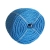 Веревка полипропиленовая трехпрядная крученая 6мм x 100м, синяя