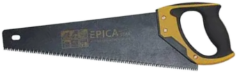 Широкая ножовка для дерева с пластиковой рукояткой 500мм 7TPI, EP-30120, Epica Star