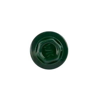 Саморезы кровельные по дереву 4,8x35мм, RAL 6005 - зеленый, "LIDER", 20шт.