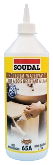 Клей для дерева 65А тип D3 750мл, Soudal