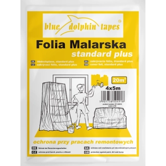Пленка малярная Standard Plus 4x5м