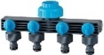 Распределитель 4-х канальный  3/4"