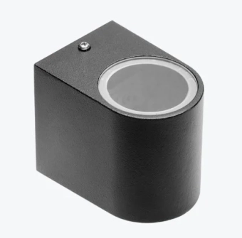 Фасадный светильник max.35W GU10 IP44 68x92x81mm черный PL-12671P PANLIGHT