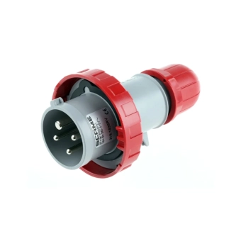Штекер вилка Scame 218.3236 3P+E 32 A 380 - 415 В AC IP67