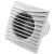 Вентилятор вытяжной осевой c обратным клапаном Vent Europe FANCY 100 BD TURBO d.100 мм, 19 Вт, 220-240 В, IP24